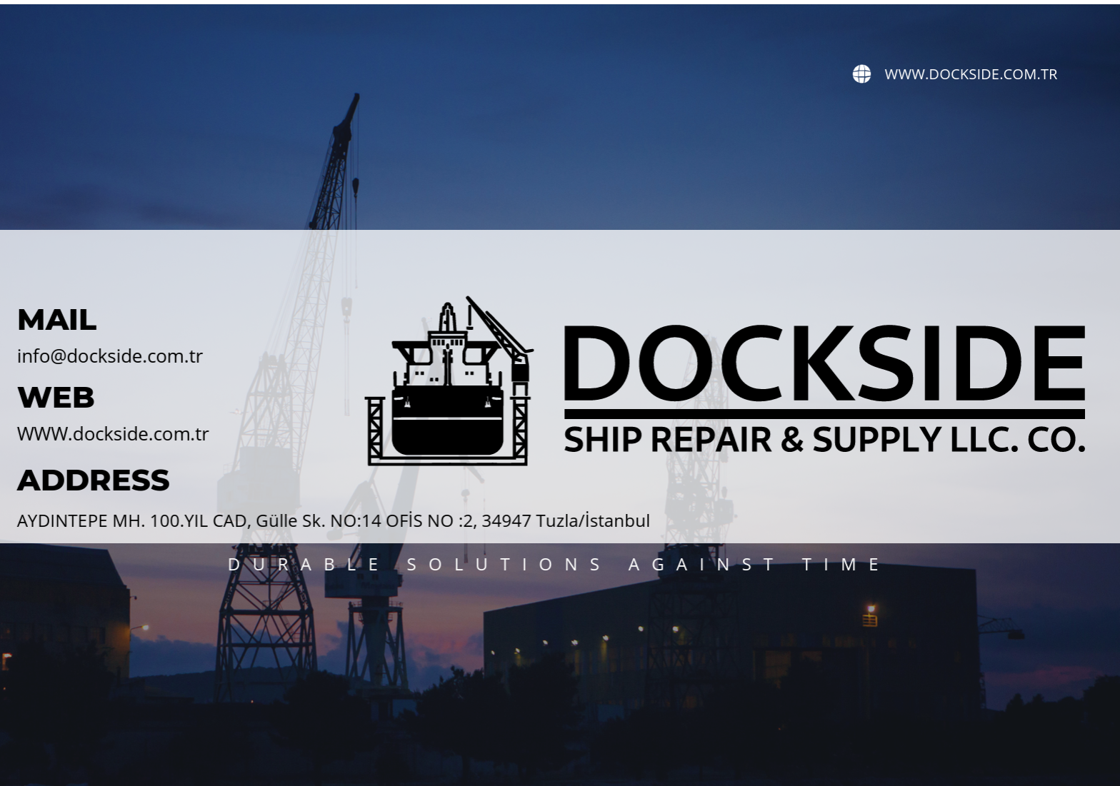 DockSide Ship Repair Catalog